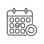 Flexible payment terms icon